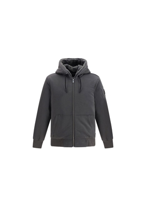 Moose Knuckles Gray Polyester Sweatshirt - L