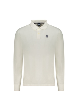 North Sails White Cotton Men's Polo Shirt - L