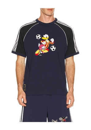 adidas Originals x Brain Dead x Disney T-Shirt in Blue. Size S. Also in L.