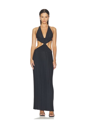 HAELO Caged Twist Dress in Black. Size S. Also in XS, XXS, M, L, XL.
