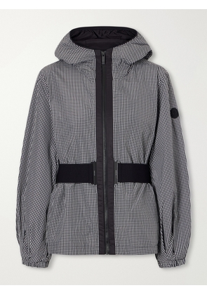 Moncler - Rythme Belted Checked Shell Jacket - Gray - 00,0,1,2,3,4,5