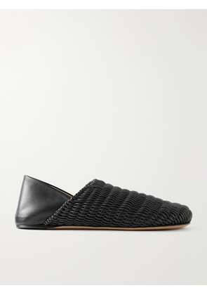 JW Anderson - Woven Leather Mules - Black - IT36,IT37,IT38,IT39,IT40,IT41,IT42