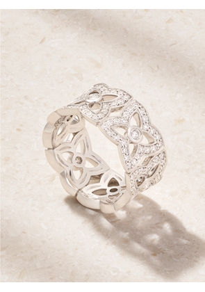 De Beers London - Lotus By De Beers 18-karat White Gold Diamond Ring - 52