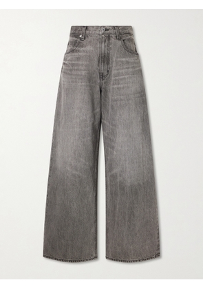Nili Lotan - Terese Wide-leg Jeans - Gray - 24,25,26,27,28,29,30,31
