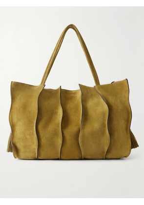 Ulla Johnson - Adria Suede Large Tote - Green - One size