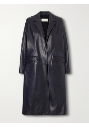 Nour Hammour - Isaline Leather Coat - Blue - FR 34,FR 36,FR 38,FR 40,FR 42,FR 44