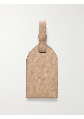 Smythson - Panama Leather Luggage Tag - Neutrals - One size