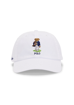 Polo Ralph Lauren Wimbledon Chino Cap in White.