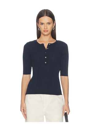 Sanctuary Air Of Ease Half Sleeve Tee in Navy. Size XS. Also in S, M, L, XL.