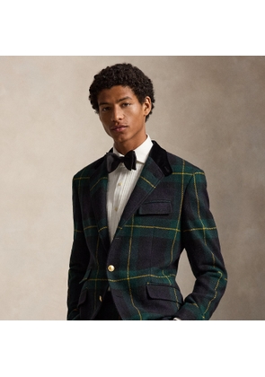 Polo Tailored Fit Plaid Tweed Blazer