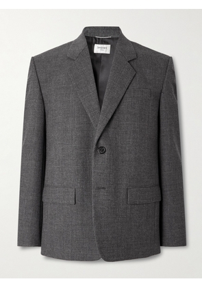 SAINT LAURENT - Wool Blazer - Men - Gray - IT 46
