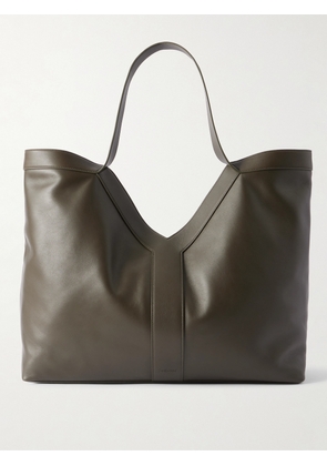 SAINT LAURENT - Y Leather Tote Bag - Men - Green