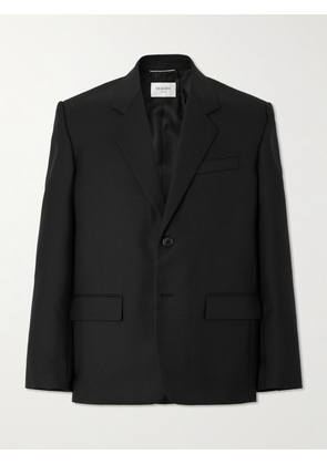 SAINT LAURENT - Wool-Gabardine Blazer - Men - Black - IT 46