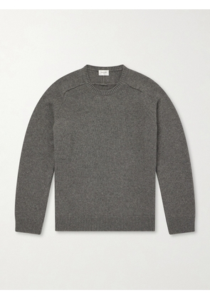 SAINT LAURENT - Cashmere and Wool-Blend Sweater - Men - Gray - S