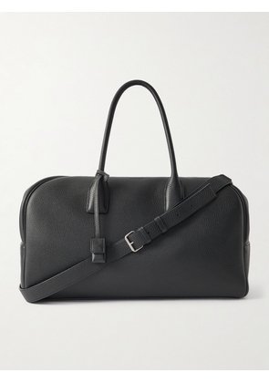 SAINT LAURENT - Full-Grain Leather Duffle Bag - Men - Black