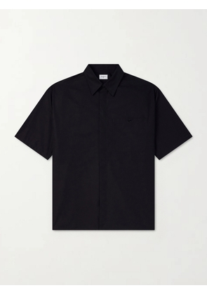 SAINT LAURENT - Cotton-Poplin Pyjama Shirt - Men - Black - EU 37