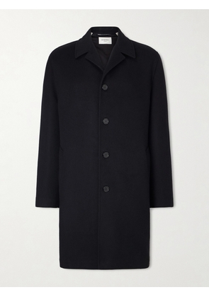 SAINT LAURENT - Cashmere Coat - Men - Blue - IT 48