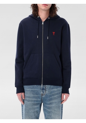 AMI PARIS Sweatshirt Men color Blue