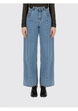 MAISON MARGIELA Jeans Woman color Gnawed Blue