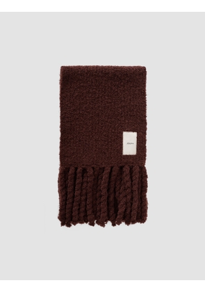 Kai Fluffy Bouclé Scarf - One Size