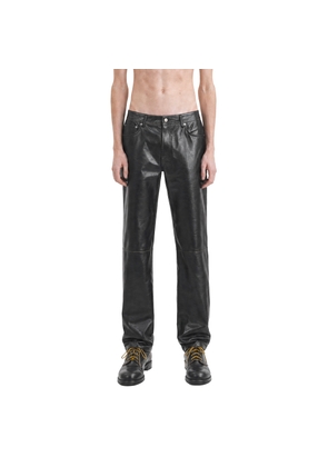 Leather-effect Trousers