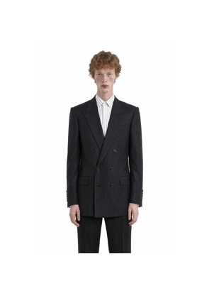 Saxony Herringbone Stripe Jacket