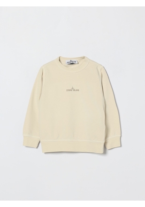 STONE ISLAND JUNIOR Sweater Kids color Yellow Cream