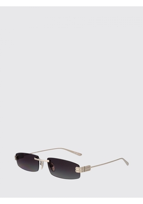 BALENCIAGA Rectangular Aviator Metal Sunglasses with Monogram Logo