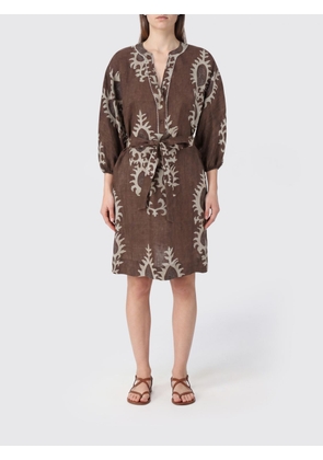 BAZAR DELUXE Dress Woman color Brown