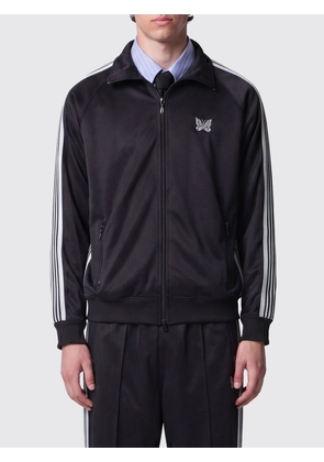 NEEDLES Striped High-Neck Track Jacket with Embroidered Logo