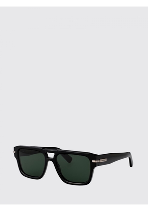 FERRAGAMO Rectangular Double Bridge Acetate Aviator Sunglasses