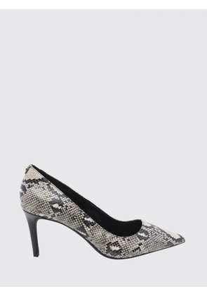 Michael Kors Alina Flex Python-Print Leather Stiletto Pumps