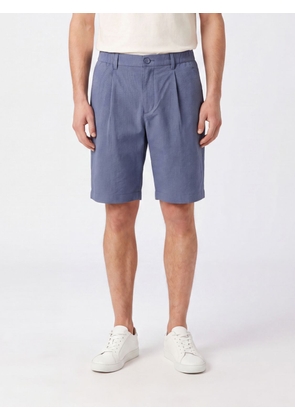 HERNO Crêpe Chino Shorts with Belt Loops