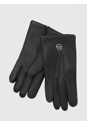 PHILIPP PLEIN Gloves Men color Black