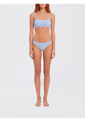 HUNZA G Swimsuit Woman color Sky Blue