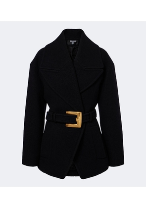 Balmain Double-breasted virgin wool coat