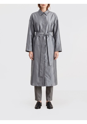 'S Max Mara Silk Blend Satin Chemisier Dress