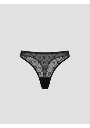 MARINE SERRE Lingerie Woman color Black