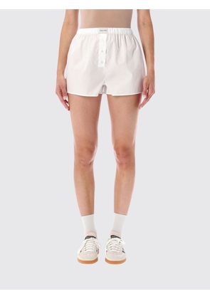 SPORTY & RICH Shorts Woman color White