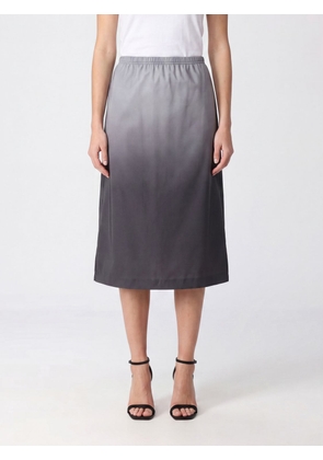 ALEXANDER WANG Abstract Print Midi Pencil Skirt in Technical Fabric