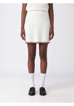 BRUNELLO CUCINELLI High-Waisted Cotton Knit Mini Pencil Skirt