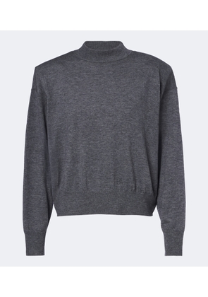 The Frankie Shop Rue wool-blend mockneck sweater