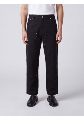 CARRER Knee-Length Cotton Shorts with Belt Loops