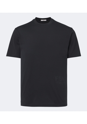 Fendi Logo cotton jersey T-shirt
