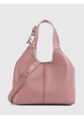 COCCINELLE C-Easy Mini Tumbled Leather Handbag with Removable Inner Pouch