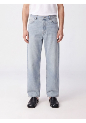 A. P.C. Aaron Wide-Leg Jeans in Cotton Denim with a Mid-Rise Waist