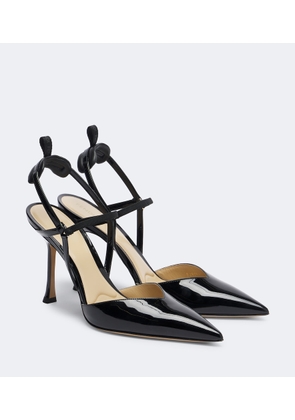 Fendi Very Colibri leather slingback pumps