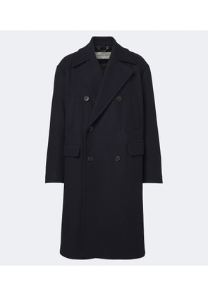 Dries Van Noten Double-breasted wool-blend coat