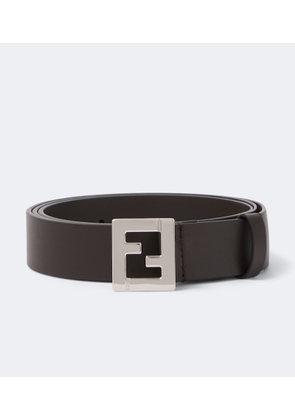 Fendi FF leather belt