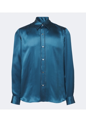 Dries Van Noten Silk satin shirt